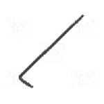 Cheie Torx®, oţel crom-vanadium, TX10, lungime 121mm, WIHA - 31237