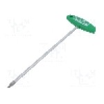 Cheie Torx®, oţel crom-vanadium, TX15, lungime 226mm, WIHA - 01331