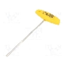 Cheie imbus, in ţoli, oţel crom-vanadium, HEX 1/8