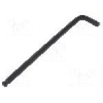 Cheie imbus, in ţoli, sferic, oţel crom-vanadium, HEX 3/8