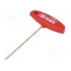 Cheie imbus, oţel crom-vanadium, HEX 3mm, lungime 126mm, WIHA - 22168 Cheie imbus, oţel crom-vanadium, HEX 3mm, lungime 126mm, WIHA - 22168