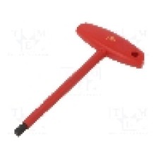 Cheie imbus, oţel crom-vanadium, HEX 8mm, lungime 182mm, WIHA - 27931