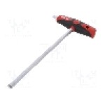 Cheie imbus, oţel crom-vanadium, HEX 8mm, lungime 232mm, WIHA - 26139