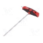 Cheie imbus, otel cromat, HEX 4mm, lungime 176mm, WIHA - 26167