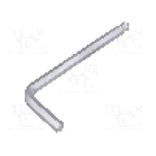 Cheie imbus, sferic, otel crom-vanadium, HEX 6mm, lungime 94mm, WIHA - 40407