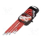 Set chei Torx® cu protectie, T10H, T15H, T20H, T25H, T27H, T30H, T40H, T45H, T50H, YATO - YT-0506 Set chei Torx® cu protectie, T10H, T15H, T20H, T25H, T27H, T30H, T40H, T45H, T50H, YATO - YT-0506