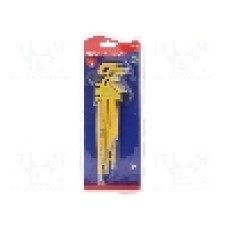 Set chei Torx® cu protectie, otel crom-vanadium, T10H, T15H, T20H, T25H, T27H, T30H, T40H, T45H, T50H, Workpro - W022012