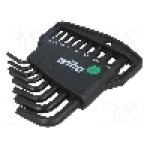 Set chei Torx® cu protectie, otel crom-vanadium, T9H, T10H, T15H, T20H, T25H, T27H, T30H, T40H, WIHA - 36462 Set chei Torx® cu protectie, otel crom-vanadium, T9H, T10H, T15H, T20H, T25H, T27H, T30H, T40H, WIHA - 36462