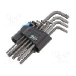 Set chei Torx®, oţel, TX10, TX15, TX20, TX25, TX27, TX30, TX40, TX08, TX09, lungime {{Lungime totala}}, WERA - 05024244001 Set chei Torx®, oţel, TX10, TX15, TX20, TX25, TX27, TX30, TX40, TX08, TX09, lungime {{Lungime totala}}, WERA - 05024244001