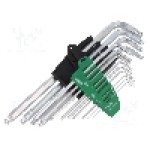 Set chei Torx®, otel crom-vanadium, TX05, TX06, TX07, TX08, TX09, TX10, TX15, TX20, TX25, TX27, TX30, TX40, TX45, WIHA - 39105 Set chei Torx®, otel crom-vanadium, TX05, TX06, TX07, TX08, TX09, TX10, TX15, TX20, TX25, TX27, TX30, TX40, TX45, WIHA - 39105