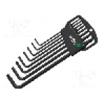 Set chei Torx®, otel crom-vanadium, TX09, TX10, TX15, TX20, TX25, TX27, TX30, TX40, WIHA - 34736 Set chei Torx®, otel crom-vanadium, TX09, TX10, TX15, TX20, TX25, TX27, TX30, TX40, WIHA - 34736