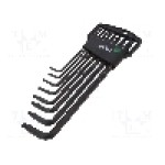 Set chei Torx®, otel crom-vanadium, TX09, TX10, TX15, TX20, TX25, TX27, TX30, TX40, WIHA - 34741 Set chei Torx®, otel crom-vanadium, TX09, TX10, TX15, TX20, TX25, TX27, TX30, TX40, WIHA - 34741