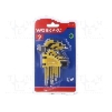 Set chei Torx®, otel crom-vanadium, TX10, TX15, TX20, TX25, TX27, TX30, TX40, TX45, TX50, Workpro - W022013