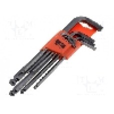 Set chei imbus, HEX 8mm, otel crom-vanadium, BAHCO - BE-9770