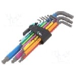 Set chei imbus Hex-Plus, sferic, oţel, HEX 1,5mm, HEX 2,5mm, HEX 2mm, HEX 3mm, HEX 4mm, HEX 5mm, HEX 6mm, HEX 8mm, HEX 10mm, lungime {{Lungime totala}}, WERA - 05022089001 Set chei imbus Hex-Plus, sferic, oţel, HEX 1,5mm, HEX 2,5mm, HEX 2mm, HEX 3mm, HEX 4mm, HEX 5mm, HEX 6mm, HEX 8mm, HEX 10mm, lungime {{Lungime totala}}, WERA - 05022089001