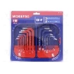 Set chei imbus, otel crom-vanadium, HEX 1,5mm, HEX 1/4