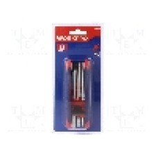 Set chei imbus, otel crom-vanadium, HEX 1,5mm, HEX 2,5mm, HEX 2mm, HEX 3mm, HEX 4mm, HEX 5mm, HEX 6mm, HEX 8mm, Workpro - W022004