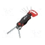 Set chei imbus, oţel crom-vanadium, HEX 1,5mm, HEX 2,5mm, HEX 2mm, HEX 3mm, HEX 4mm, HEX 5mm, HEX 6mm, lungime {{Lungime totala}}, WIHA - 23037 Set chei imbus, oţel crom-vanadium, HEX 1,5mm, HEX 2,5mm, HEX 2mm, HEX 3mm, HEX 4mm, HEX 5mm, HEX 6mm, lungime {{Lungime totala}}, WIHA - 23037