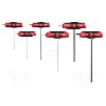 Set chei imbus, otel cromat, HEX 2,5mm, HEX 3mm, HEX 4mm, HEX 5mm, HEX 6mm, HEX 8mm, WIHA - 26247 Set chei imbus, otel cromat, HEX 2,5mm, HEX 3mm, HEX 4mm, HEX 5mm, HEX 6mm, HEX 8mm, WIHA - 26247