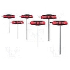 Set chei imbus, otel cromat, HEX 2,5mm, HEX 3mm, HEX 4mm, HEX 5mm, HEX 6mm, HEX 8mm, WIHA - 26247 Set chei imbus, otel cromat, HEX 2,5mm, HEX 3mm, HEX 4mm, HEX 5mm, HEX 6mm, HEX 8mm, WIHA - 26247