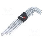 Set chei imbus, sferic, oţel crom-vanadium, HEX 1,5mm, HEX 2,5mm, HEX 2mm, HEX 3mm, HEX 4mm, HEX 5mm, HEX 6mm, HEX 8mm, HEX 10mm, lungime {{Lungime totala}}, WIHA - 01418 Set chei imbus, sferic, oţel crom-vanadium, HEX 1,5mm, HEX 2,5mm, HEX 2mm, HEX 3mm, HEX 4mm, HEX 5mm, HEX 6mm, HEX 8mm, HEX 10mm, lungime {{Lungime totala}}, WIHA - 01418