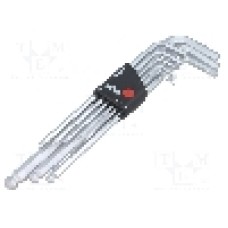 Set chei imbus, sferic, oţel crom-vanadium, HEX 1,5mm, HEX 2,5mm, HEX 2mm, HEX 3mm, HEX 4mm, HEX 5mm, HEX 6mm, HEX 8mm, HEX 10mm, lungime {{Lungime totala}}, WIHA - 01418 Set chei imbus, sferic, oţel crom-vanadium, HEX 1,5mm, HEX 2,5mm, HEX 2mm, HEX 3mm, HEX 4mm, HEX 5mm, HEX 6mm, HEX 8mm, HEX 10mm, lungime {{Lungime totala}}, WIHA - 01418