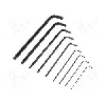 Set chei imbus, sferic, oţel crom-vanadium, HEX 1,5mm, HEX 2,5mm, HEX 2mm, HEX 3mm, HEX 4mm, HEX 5mm, HEX 6mm, HEX 8mm, HEX 10mm, lungime {{Lungime totala}}, WIHA - 03992 Set chei imbus, sferic, oţel crom-vanadium, HEX 1,5mm, HEX 2,5mm, HEX 2mm, HEX 3mm, HEX 4mm, HEX 5mm, HEX 6mm, HEX 8mm, HEX 10mm, lungime {{Lungime totala}}, WIHA - 03992
