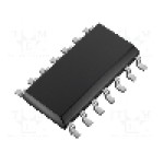 Circuit integrat, buffer, cu 3 stari, CMOS, TTL, SMD, ONSEMI - MC74HCT125ADG