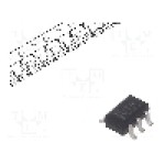 Circuit integrat, buffer, declansator linie, inversor, CMOS, SMD, TEXAS INSTRUMENTS - SN74AUC2G06DCKR