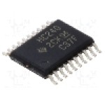 Circuit integrat, buffer, declansator linie, inversor, {{Tehnologie}}, SMD, TEXAS INSTRUMENTS - SN74HC240PWR