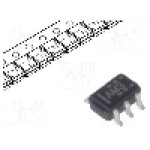 Circuit integrat, bus buffer, cu 3 stari, 1 canale, TEXAS INSTRUMENTS - SN74AHC1G125DCKR