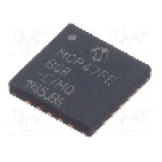 Circuit integrat, convertor D/A, SMD, VQFN20, I2C, MICROCHIP TECHNOLOGY - MCP47FEB08-E/MQ