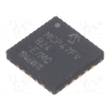 Circuit integrat, convertor D/A, SMD, VQFN20, I2C, MICROCHIP TECHNOLOGY - MCP47FVB24-E/MQ