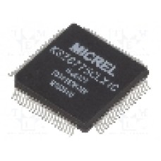 Circuit integrat, ethernet switch, LQFP80, MDC, MDI, MDIO, MDI-X, MII, RMII, MICROCHIP TECHNOLOGY - KSZ8775CLXIC