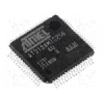 Circuit integrat, microcontroler ARM7TDMI, A/D, I2C, JTAG, SPI, UART x2, USB, LQFP64, MICROCHIP (ATMEL) - AT91SAM7S256D-AU