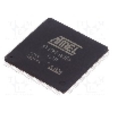 Circuit integrat, microcontroler ARM7TDMI, EBI, JTAG, SPI, LQFP176, MICROCHIP TECHNOLOGY - AT91M55800A-33AU