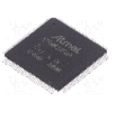 Circuit integrat, microcontroler ARM, Ethernet, I2C, I2S, ISO7816, LIN, PTC, QSPI, RS485, SDHC, SPI, USART, USB, TQFP128, MICROCHIP TECHNOLOGY - ATSAME54P20A-AU