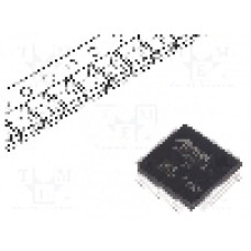 Circuit integrat, microcontroler ARM, I2C x2, I2S, JTAG, LIN x2, SPI, SSC, SWD, UART x5, USB device, USB Host, LQFP64, MICROCHIP TECHNOLOGY - ATSAMS70J21A-AN