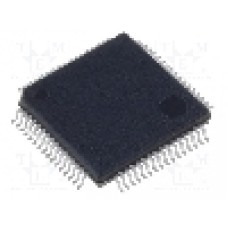 Circuit integrat, microcontroler ARM, eMMC, I2C x2, I2S, JTAG, SD, SPI x3, SSC, SWD, UART x4, USB device, LQFP64, MICROCHIP TECHNOLOGY - ATSAM4S16BA-AUR