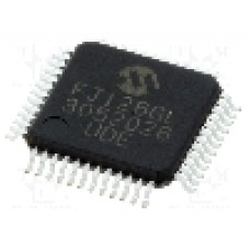 Circuit integrat, microcontroler PIC, 8B, TQFP48, interfata I2C, IrDA, LIN, SPI, UART, USART, MICROCHIP TECHNOLOGY - PIC24FJ128GL305-I/PT