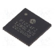 Circuit integrat, microcontroler PIC, 8B, UQFN48, interfata I2C, IrDA, LIN, SPI, UART, USART, MICROCHIP TECHNOLOGY - PIC24FJ128GL305-I/M4