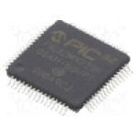 Circuit integrat, microcontroler PIC, M4K, gama PIC32, MICROCHIP TECHNOLOGY - PIC32MX320F064H-80I/PT