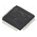 Circuit integrat, microcontroler PIC, M4K, gama PIC32, MICROCHIP TECHNOLOGY - PIC32MX440F512H-80I/PT