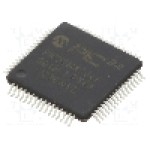 Circuit integrat, microcontroler PIC, M4K, gama PIC32, MICROCHIP TECHNOLOGY - PIC32MX534F064H-I/PT