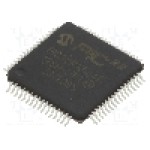 Circuit integrat, microcontroler PIC, M4K, gama PIC32, MICROCHIP TECHNOLOGY - PIC32MX564F128H-I/PT