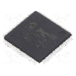 Circuit integrat, microcontroler PIC, M4K, gama PIC32, MICROCHIP TECHNOLOGY - PIC32MX764F128L-I/PF