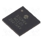 Circuit integrat, microcontroler dsPIC, 8kB, UQFN48, gama DSPIC, MICROCHIP TECHNOLOGY - DSPIC33CK64MC105-I/M4