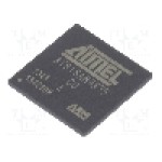 Circuit integrat, microprocesor ARM, Interfata CAN, DBGU, Ethernet, FLEXCOM x10, LCD RGB 24-bit, MCI x2, SSC, USB x3, ARM926, LFBGA217, MICROCHIP TECHNOLOGY - AT91SAM9X35-CU