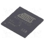 Circuit integrat, microprocesor ARM, Interfata CAN x2, DBGU, Ethernet, FLEXCOM x11, MCI x2, SSC, USB x3, ARM926, LFBGA217, MICROCHIP TECHNOLOGY - AT91SAM9X25-CU