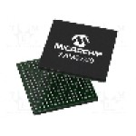 Circuit integrat, microprocesor ARM, Interfata CAN x2, Ethernet, FLEXCOM x13, I2S, ISI, LCD RGB 24-bit, MCI x2, QSPI, SSC, USB x3, ARM926, TFBGA228, MICROCHIP TECHNOLOGY - SAM9X60-V/DWB